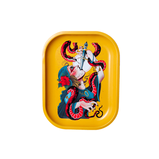 Serpentine Metal Rollin' Tray 2 Size Options