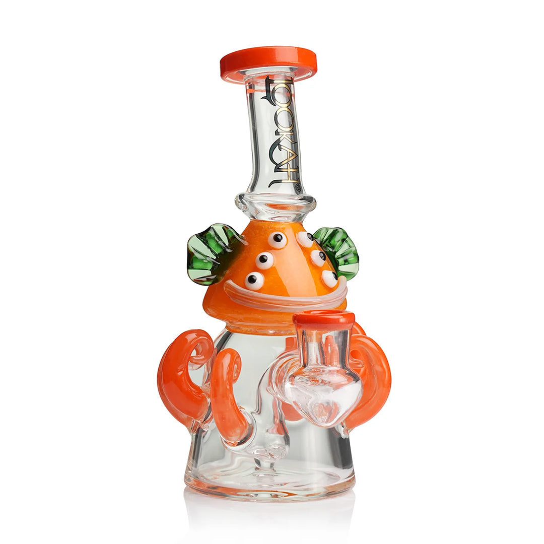 Lookah Glass 10" Mini Cute Six Eyes Clown Water Pipe