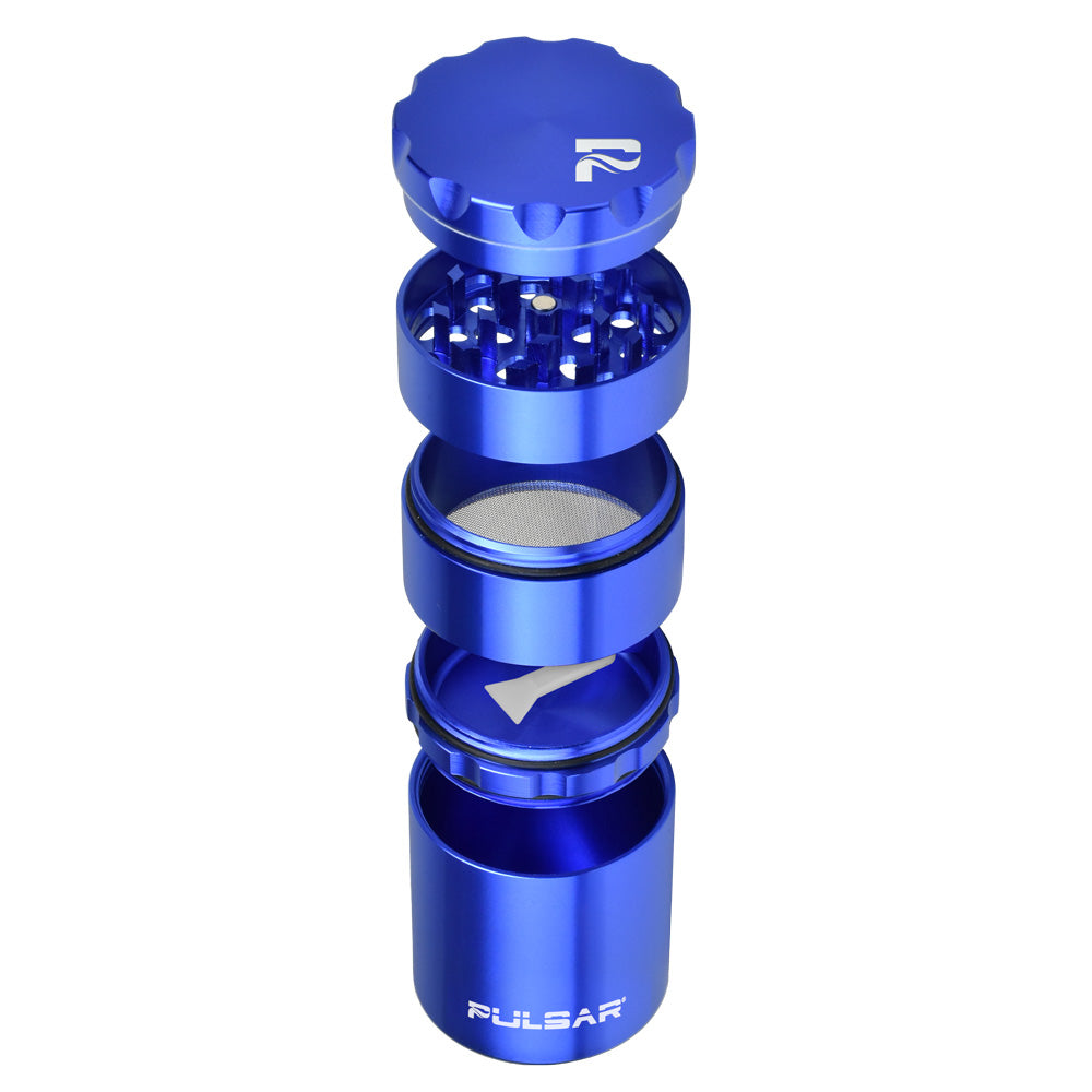 Pulsar Metal Storage Herb Grinder 5 Color Options