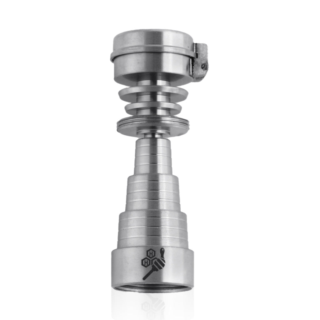 TITANIUM 6 IN 1 CARB CAP DAB NAIL 2 Color Options