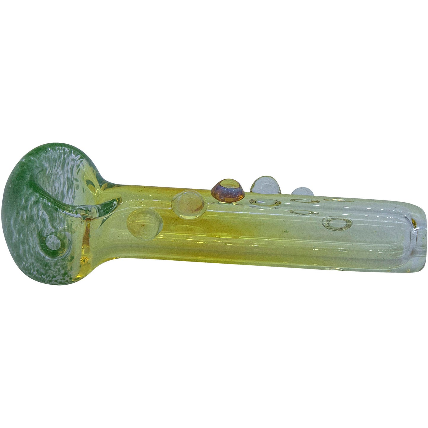 LA Pipes "Razorback" Silver Fumed Mini Spoon 4 Color Options