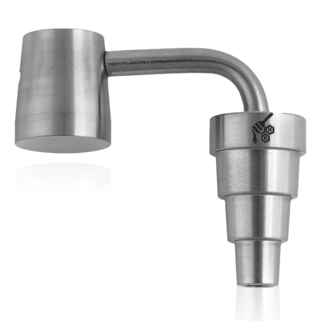 TITANIUM 6 IN 1 LONG NECK BANGER DAB NAIL 2 Color Options