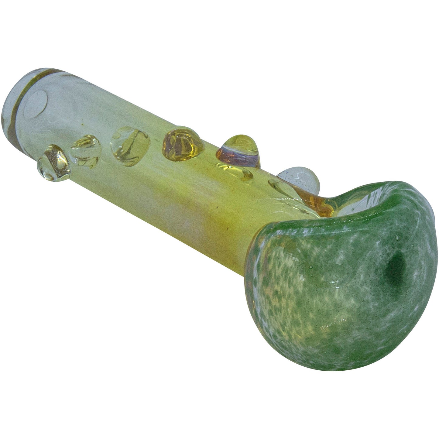 LA Pipes "Razorback" Silver Fumed Mini Spoon 4 Color Options