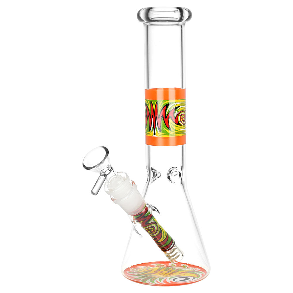 Vacillating Vibe Beaker Water Pipe - 9.75"