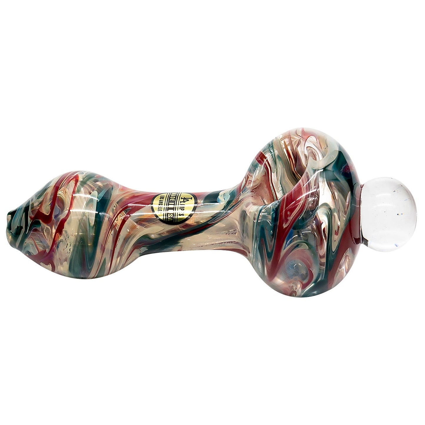 LA Pipes "Primordial Ooze" Glass Spoon Pipe 4 Color Options