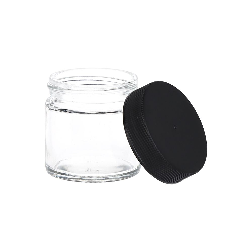 Clear Screw-Top Jar - 1.7" x 1.7"/ X-Small