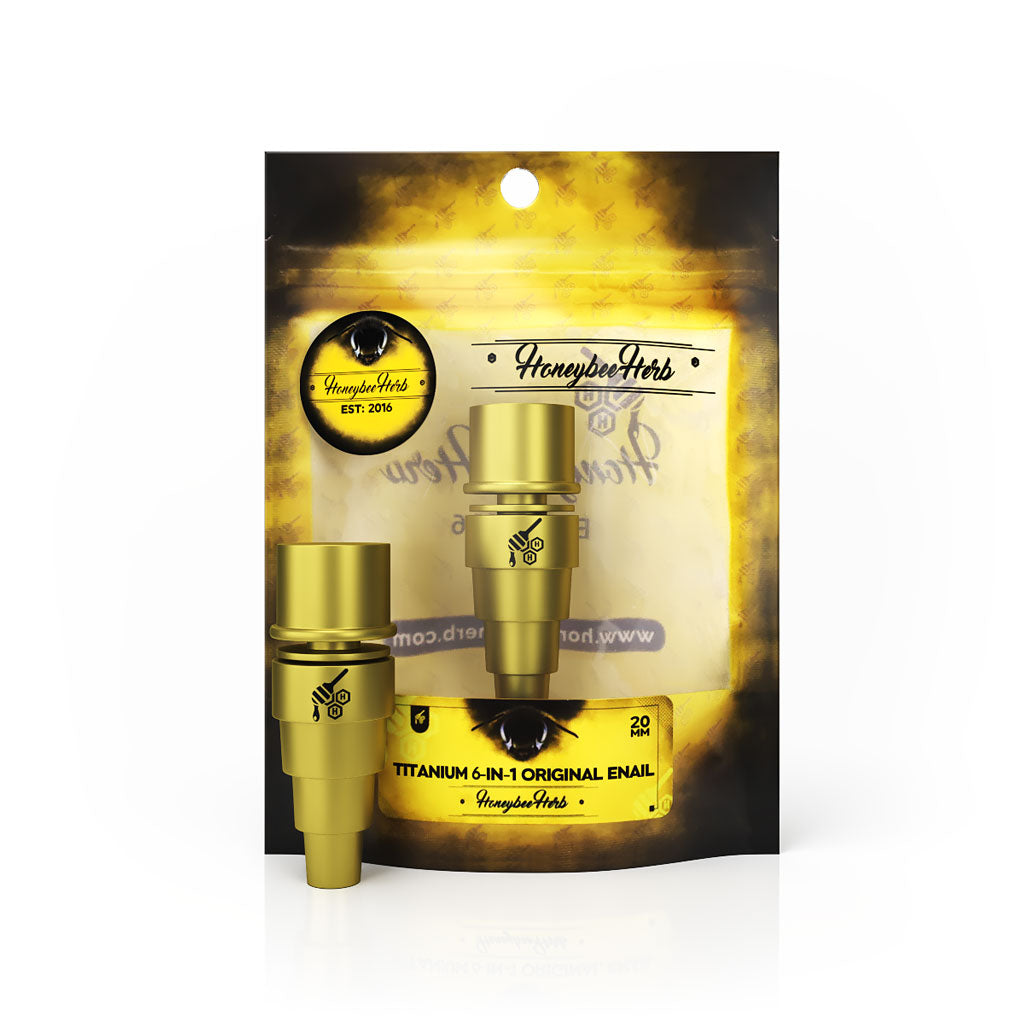 TITANIUM 6 IN 1 ORIGINAL ENAIL DAB NAIL 2 Sizes &  2 Color Options