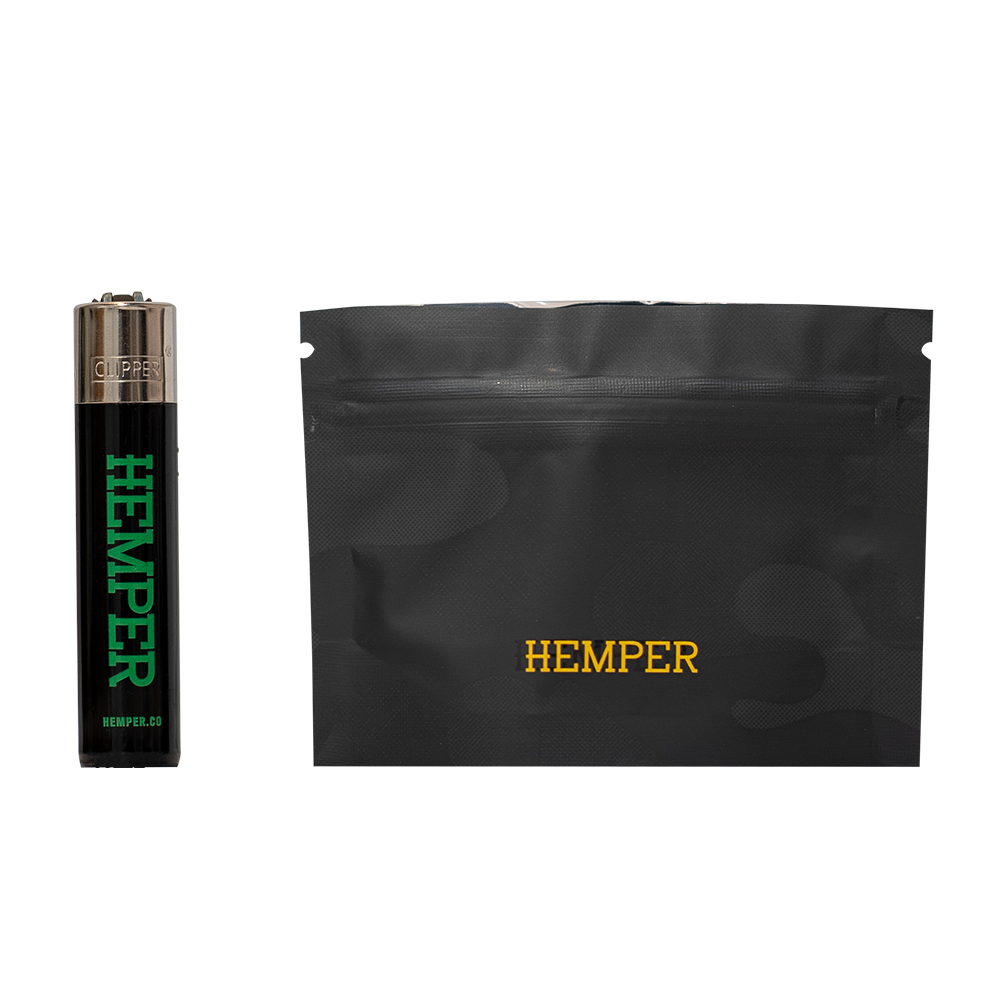 HEMPER Camouflage Smell Proof Bags - 10ct Small Two Different Colors Available