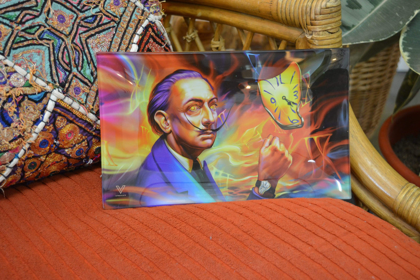 Dalirious Glass Rollin' Tray 2 Size Options