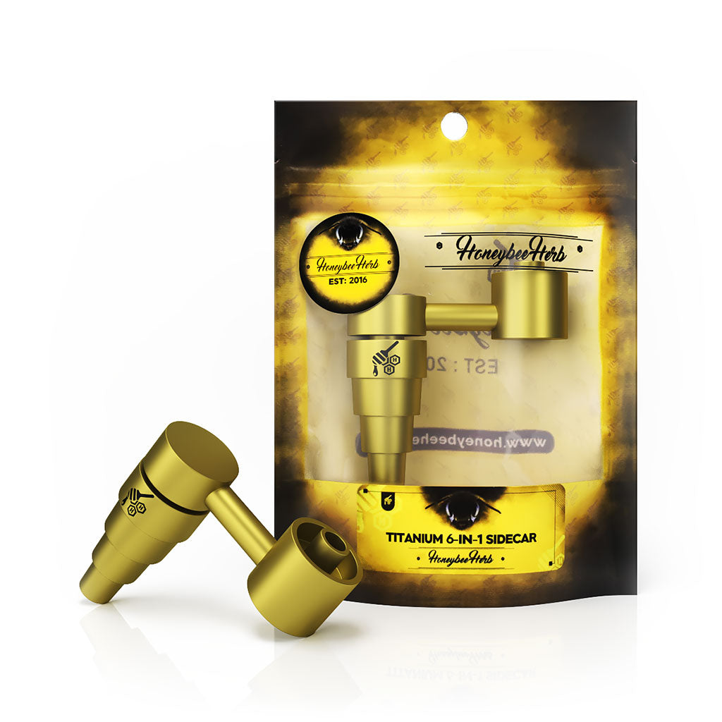 TITANIUM 6 IN 1 SIDECAR DAB NAIL 2 Color Options