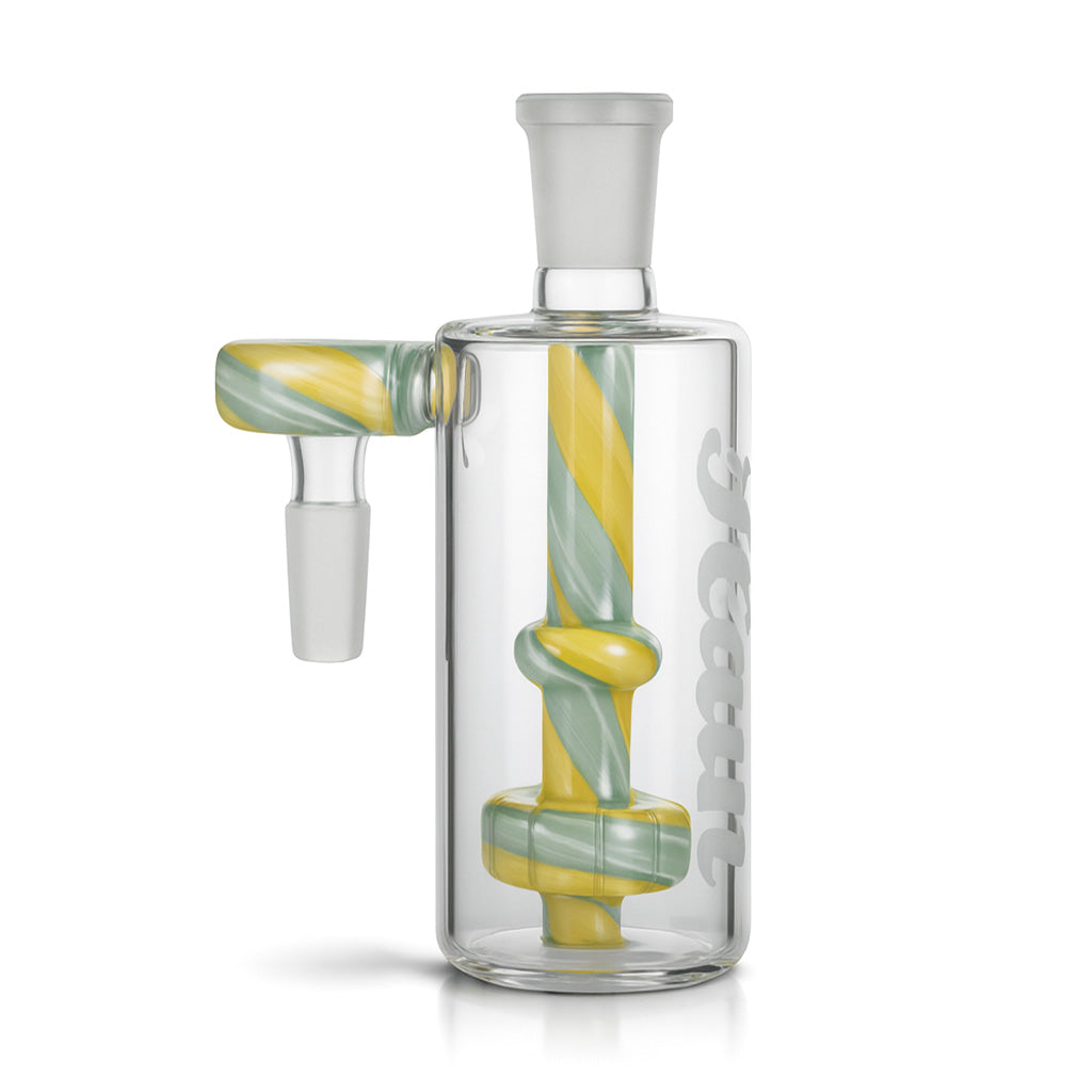 HITTN TWIST PERC ASH CATCHER MULTIPLE COLORS & ANGLES AVAILABLE
