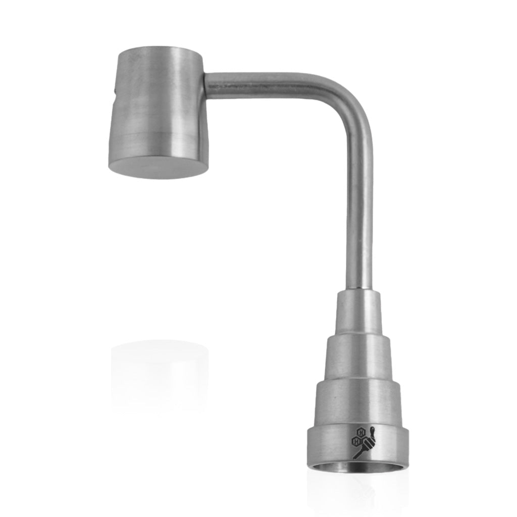 TITANIUM 6 IN 1 LONG NECK BANGER DAB NAIL 2 Color Options