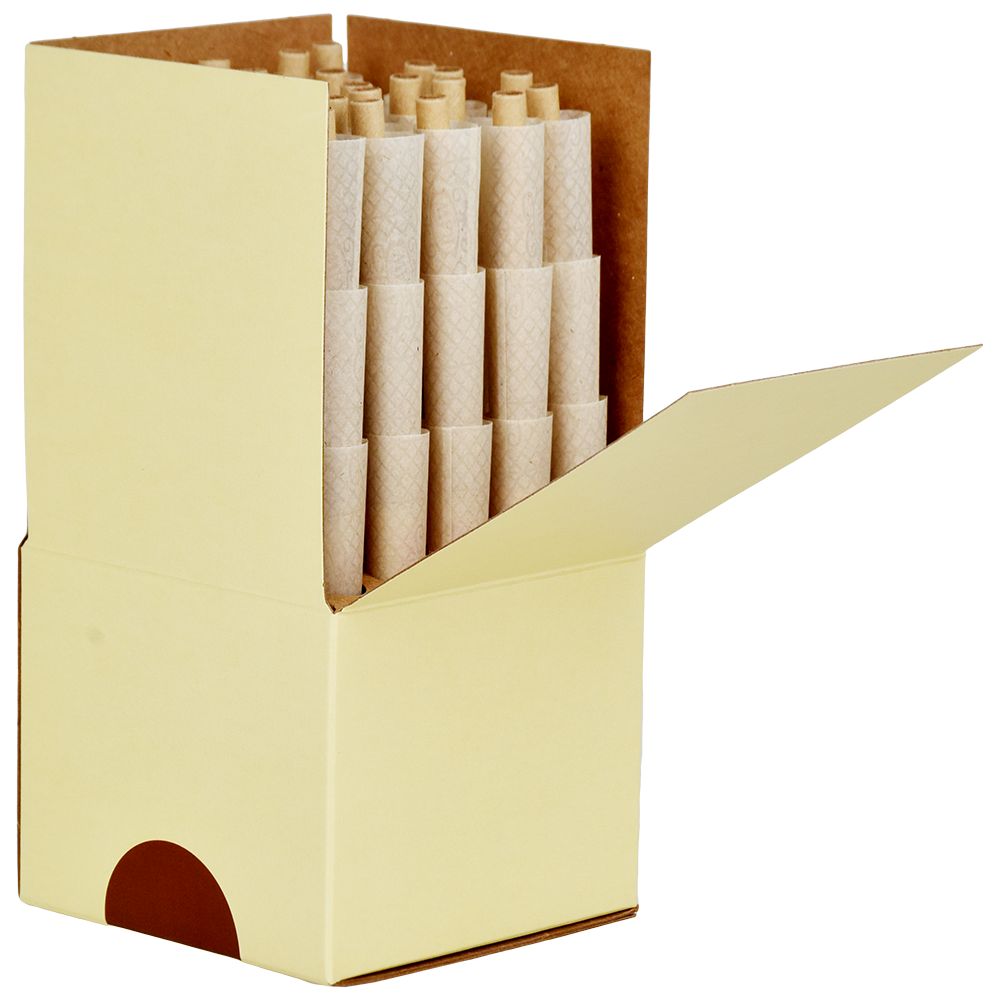 RAW Organic Hemp Cones - 1 1/4" 75pcs