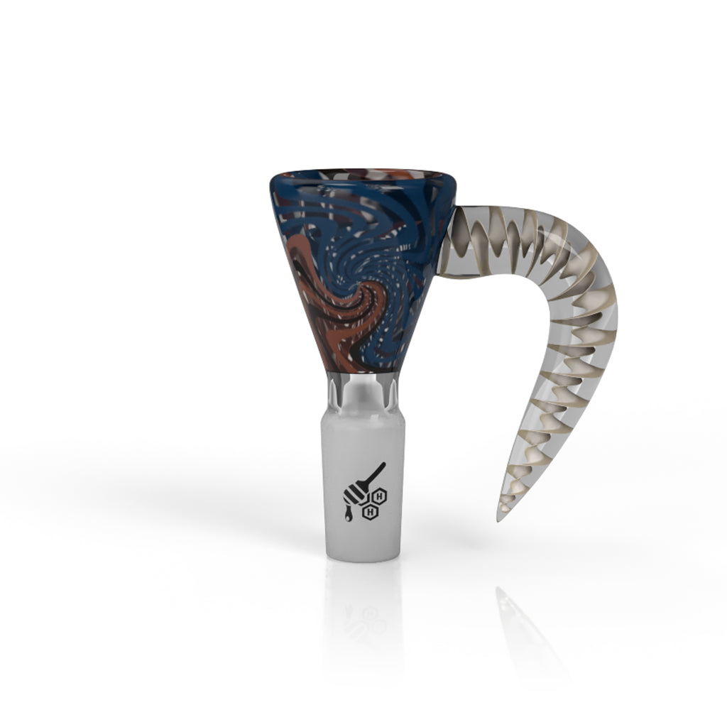 MARTINI SPLASH HORN PULL BONG SLIDE 9 Color Options