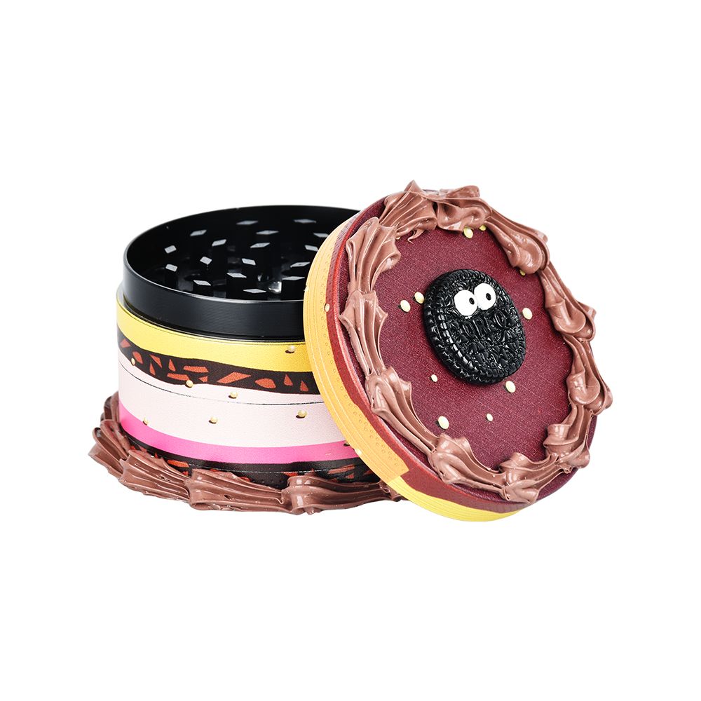 Birthday Cake Grinder | 4pc | 2.5" 4 Different Styles