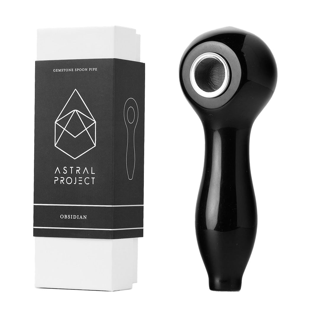 Astral Gemstone Spoon Pipes 11 Color Options