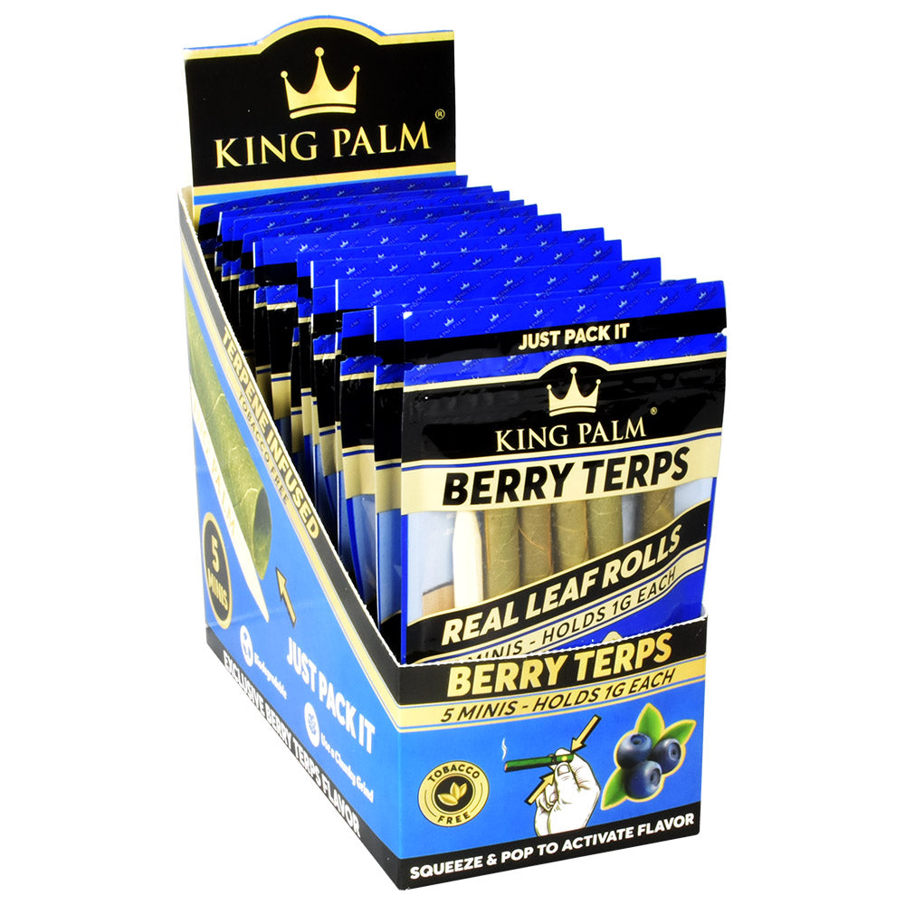 King Palm Wrap Pouches - 5pk / Mini 15pcs