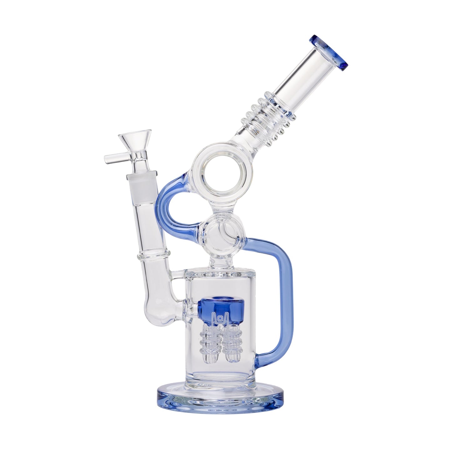 Human Grade Raygun Glass Water Pipe Percolator
