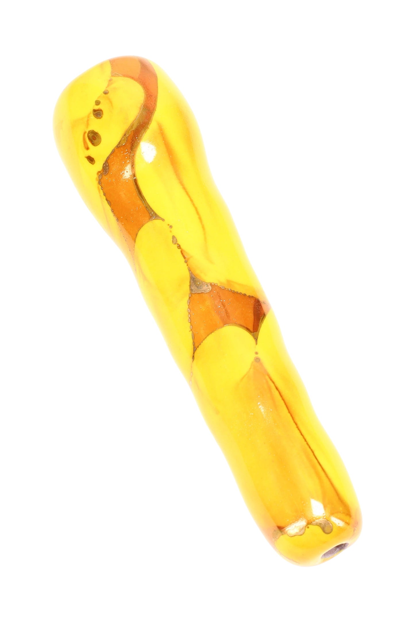 Ancient Creations Ceramics 4″ Ceramic Chunky Bat – US-Made