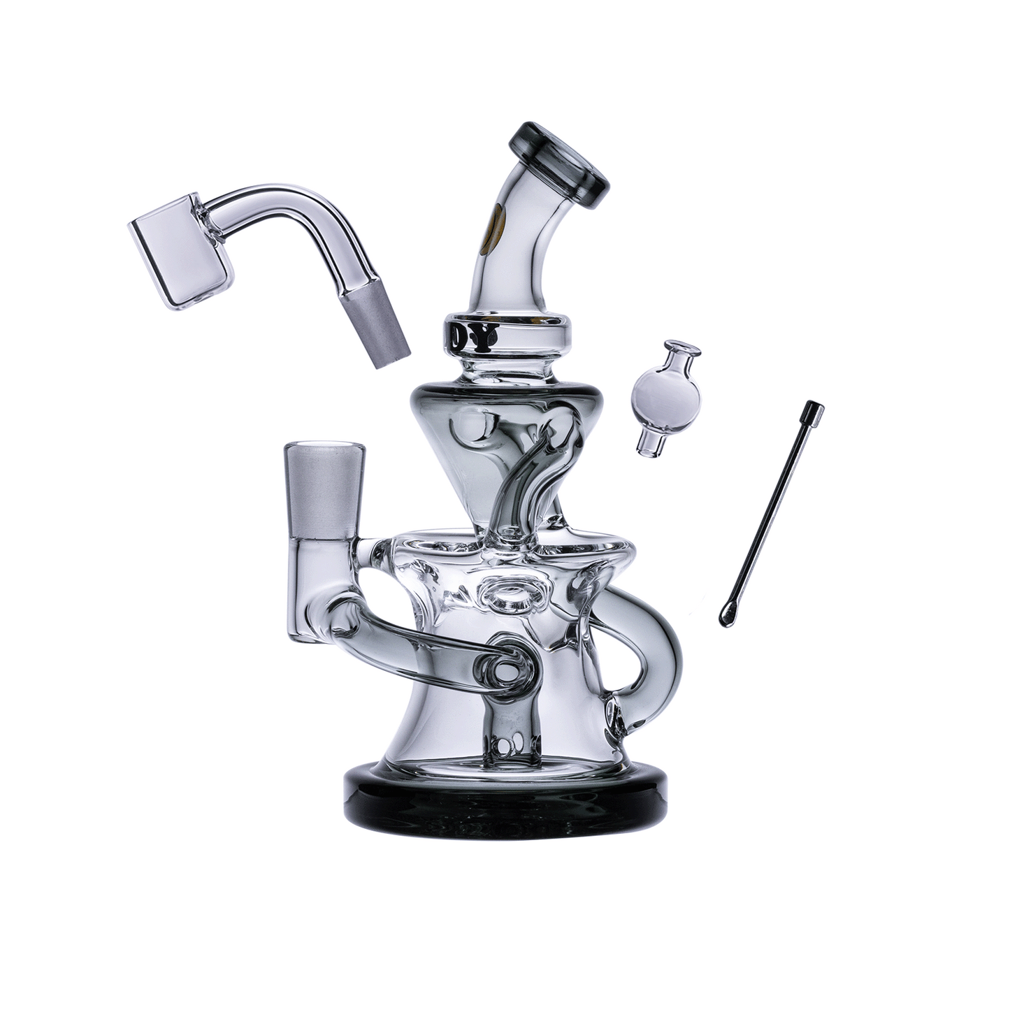 Goody Glass - Miss Swiss Mini Dab Rig 4-Piece Kit 4 Color Options