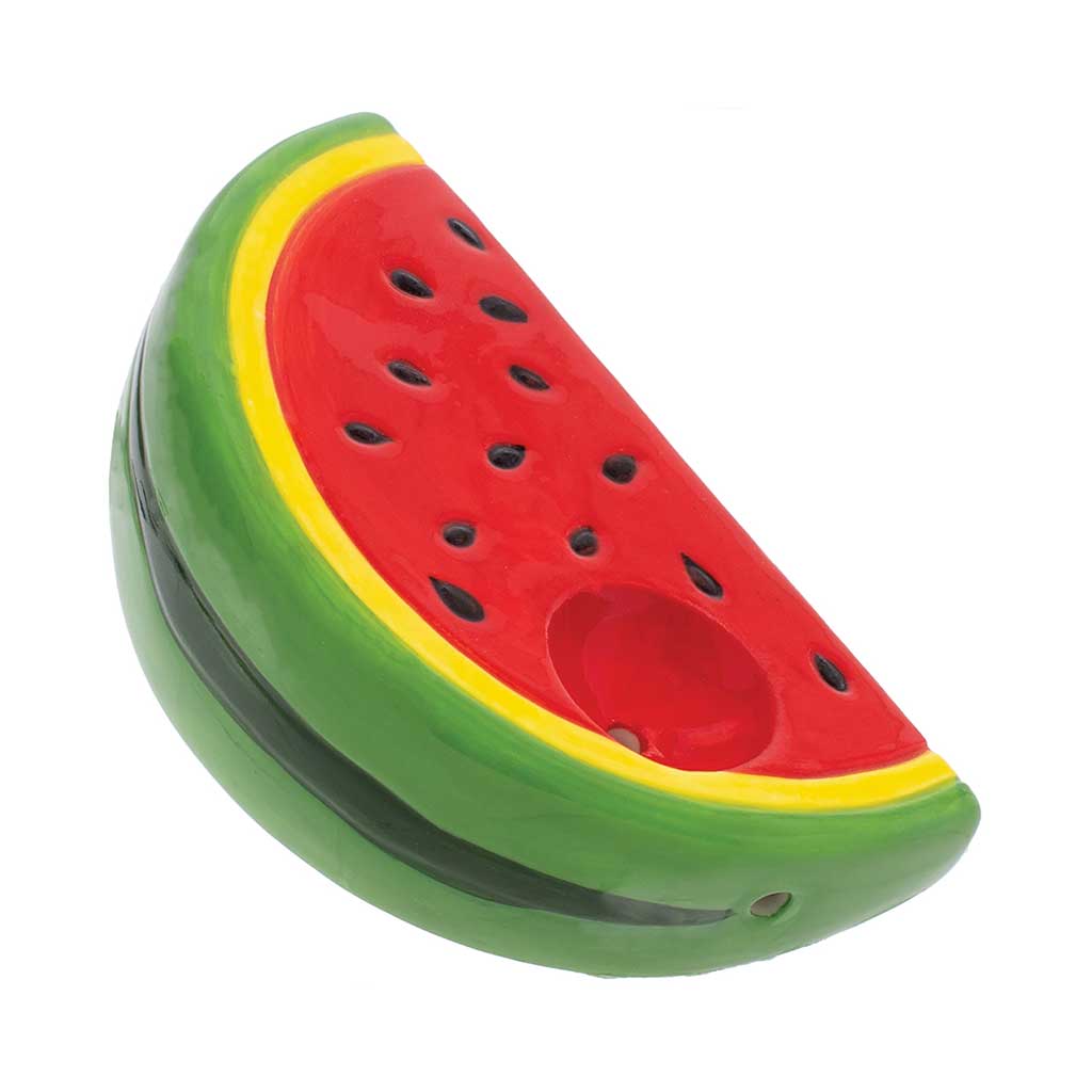Watermelon Slice Ceramic Hand Pipe