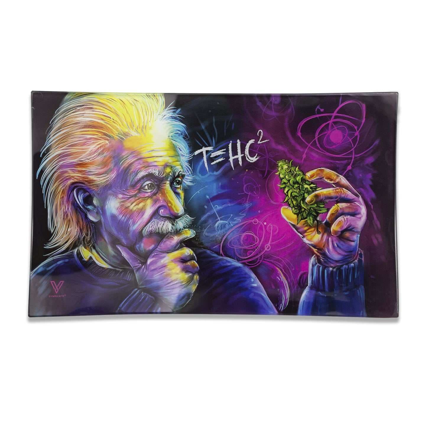 T=HC2 Glass Rollin' Tray 2 Size Options