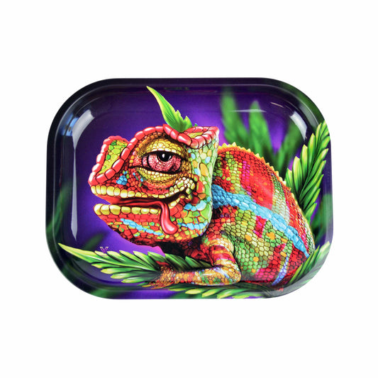 Cloud 9 Chameleon Metal Rollin' Tray 2 Size Options
