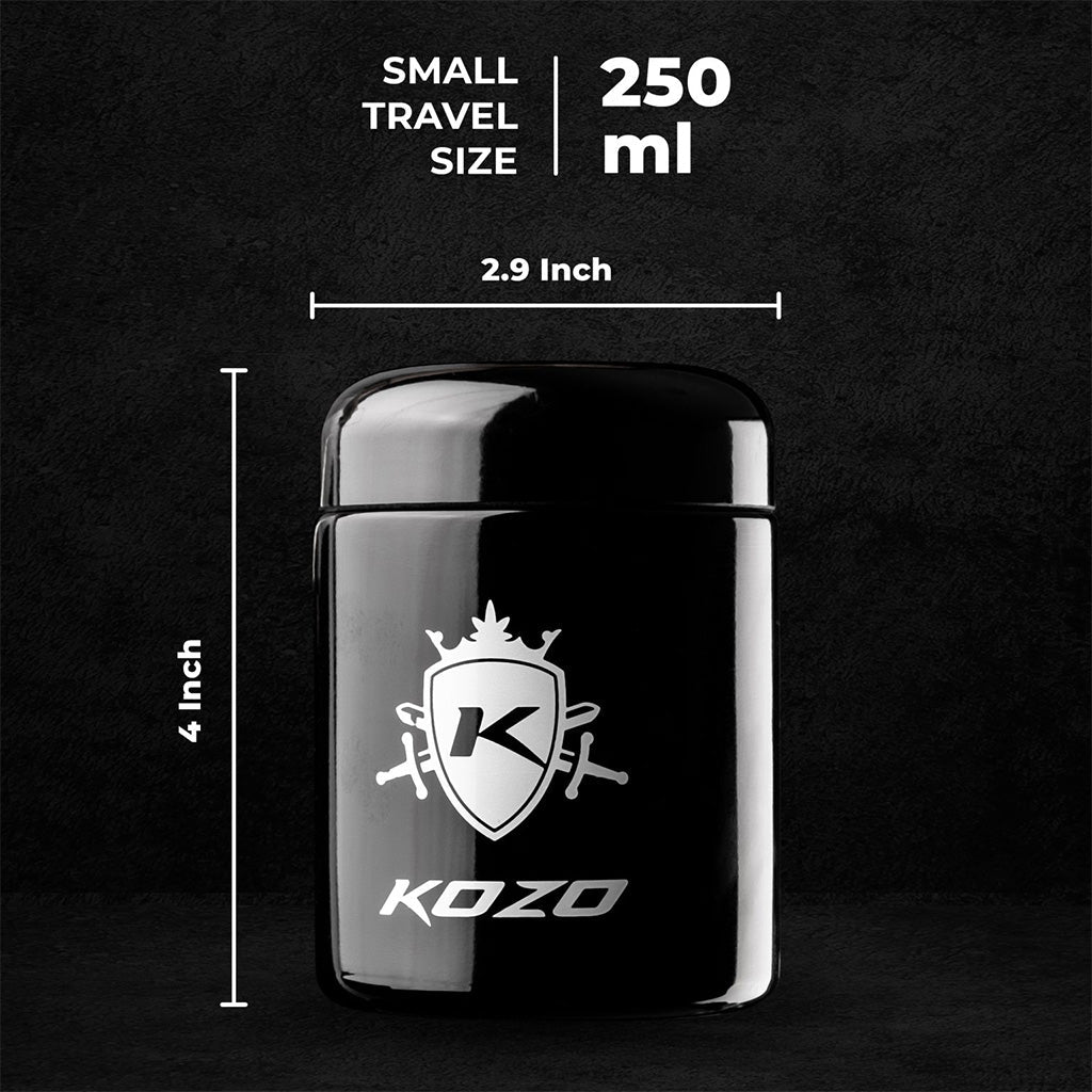 Kozo Grinders ­Glass Jars Two Sizes Available