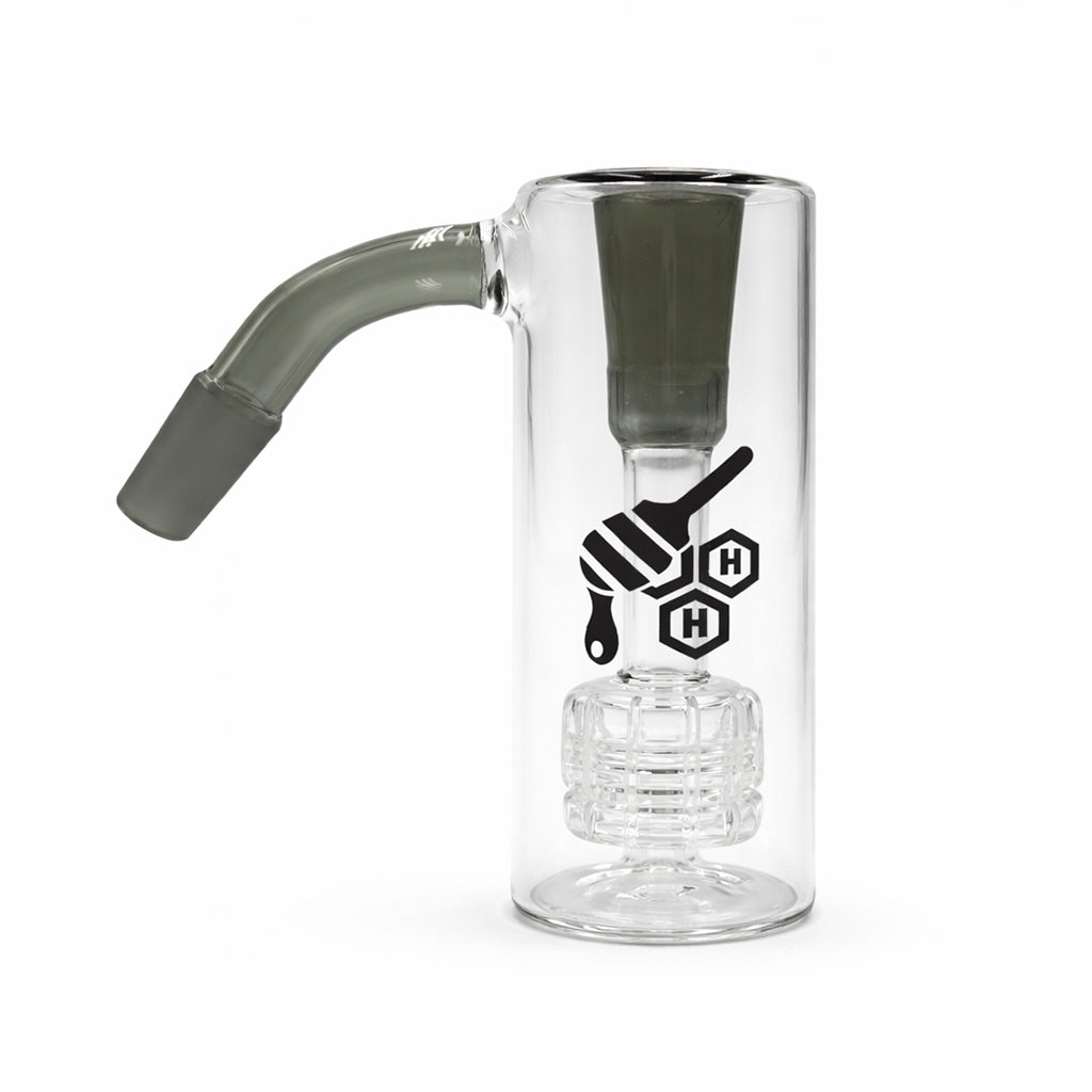 Honeybee Herb Straight Can Matrix Perc Ash Catcher - 5 Color Options