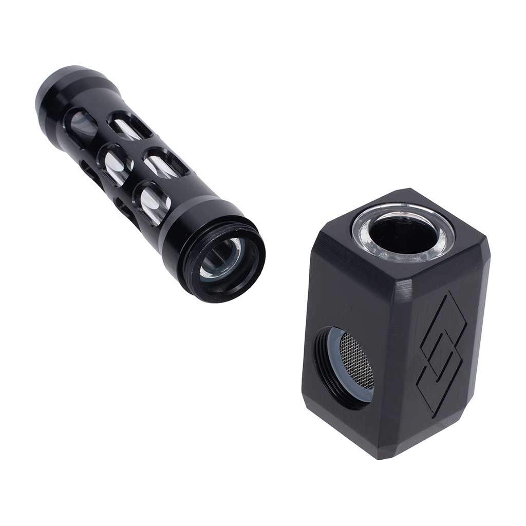HAMMER ALUMINIUM GLASS PIPE MULTIPLE COLORS