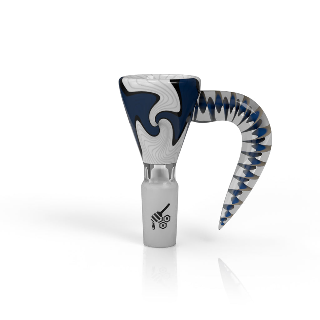MARTINI SPLASH HORN PULL BONG SLIDE 9 Color Options