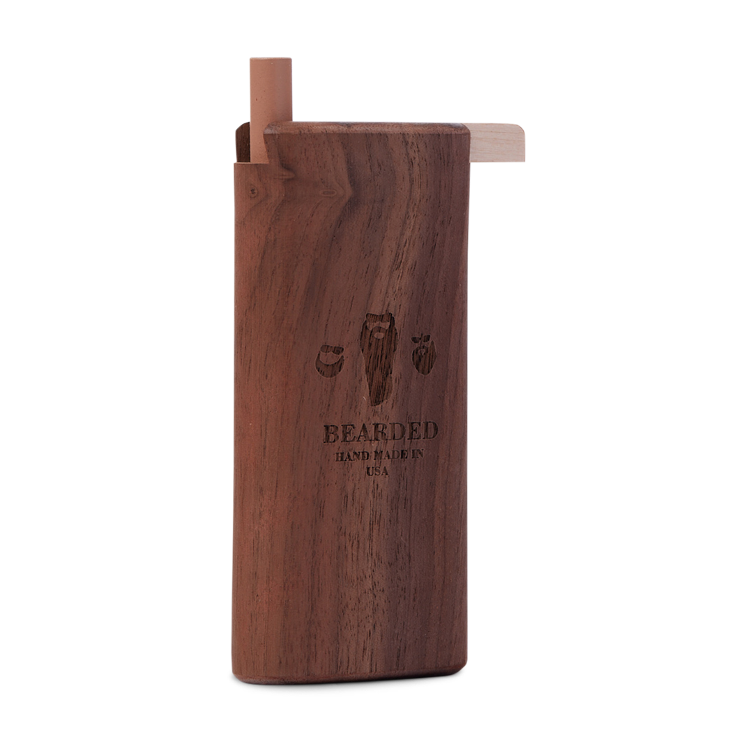 Bearded Slide-Top Dugout 4 Different Wood Options