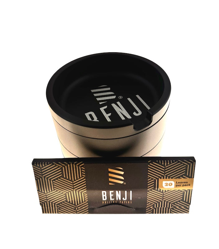Benji XL Ashtray Grinder (4") 6 Color Options