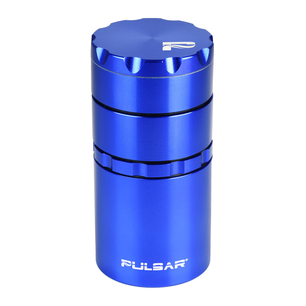 Pulsar Metal Storage Herb Grinder 5 Color Options