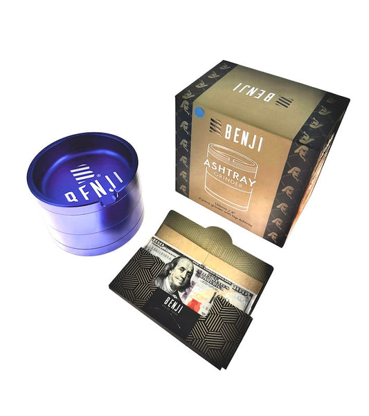 Benji XL Ashtray Grinder (4") 6 Color Options