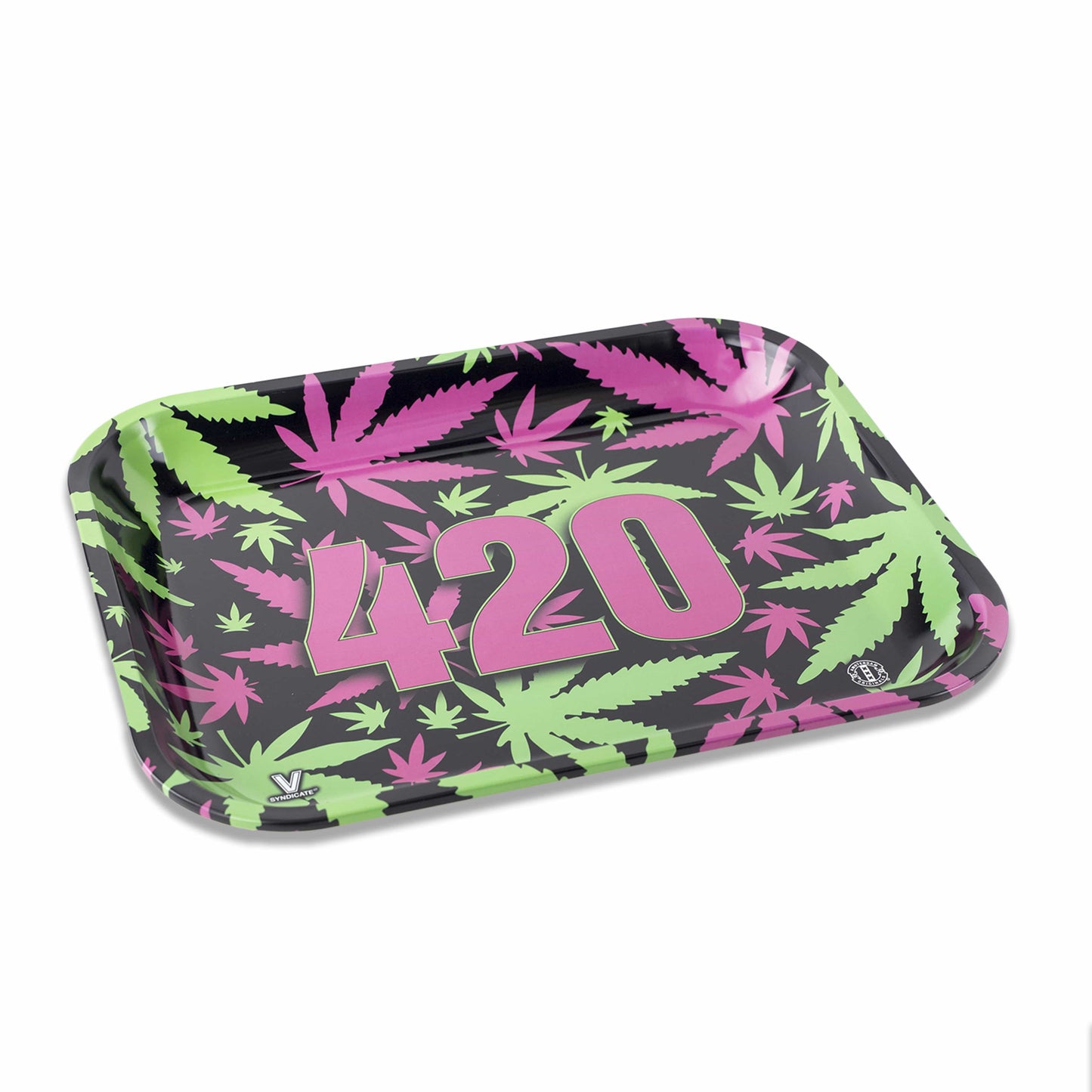 420 Retro Metal Rollin' Tray 2 Size Options