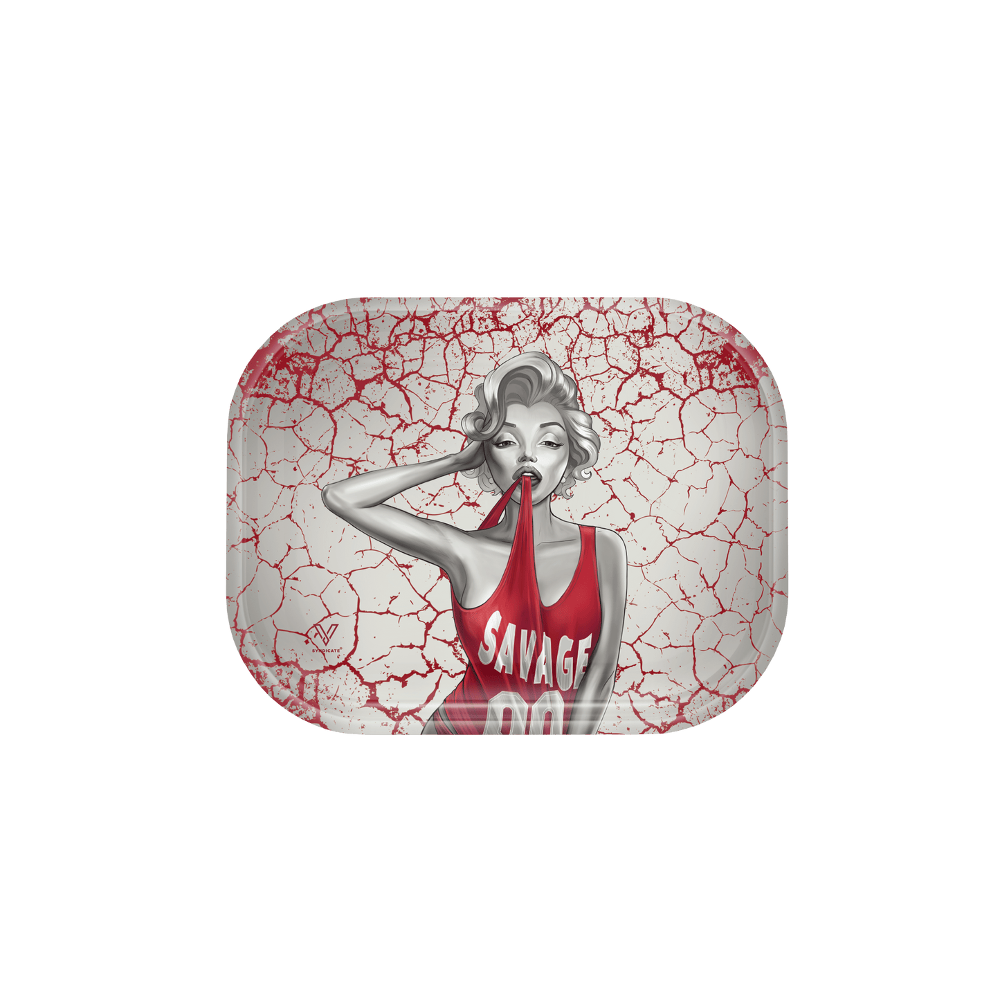 Dank Diva Metal Rollin' Tray 2 Size Options