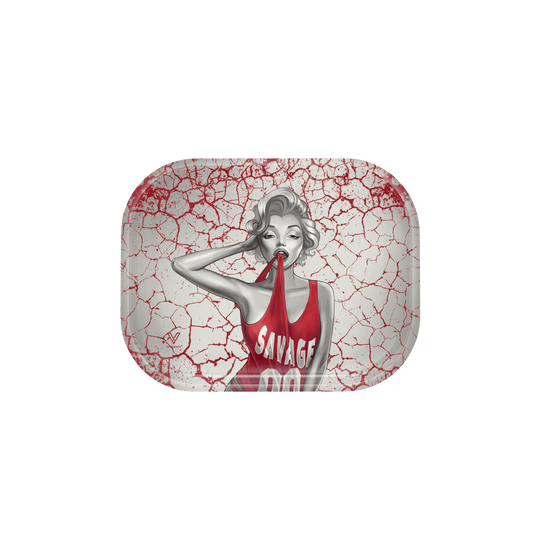 Dank Diva Metal Rollin' Tray 2 Size Options
