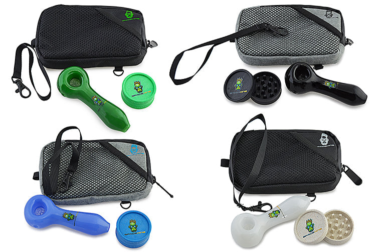 Space King Smell-Proof Pipe Kit 4 Color Options