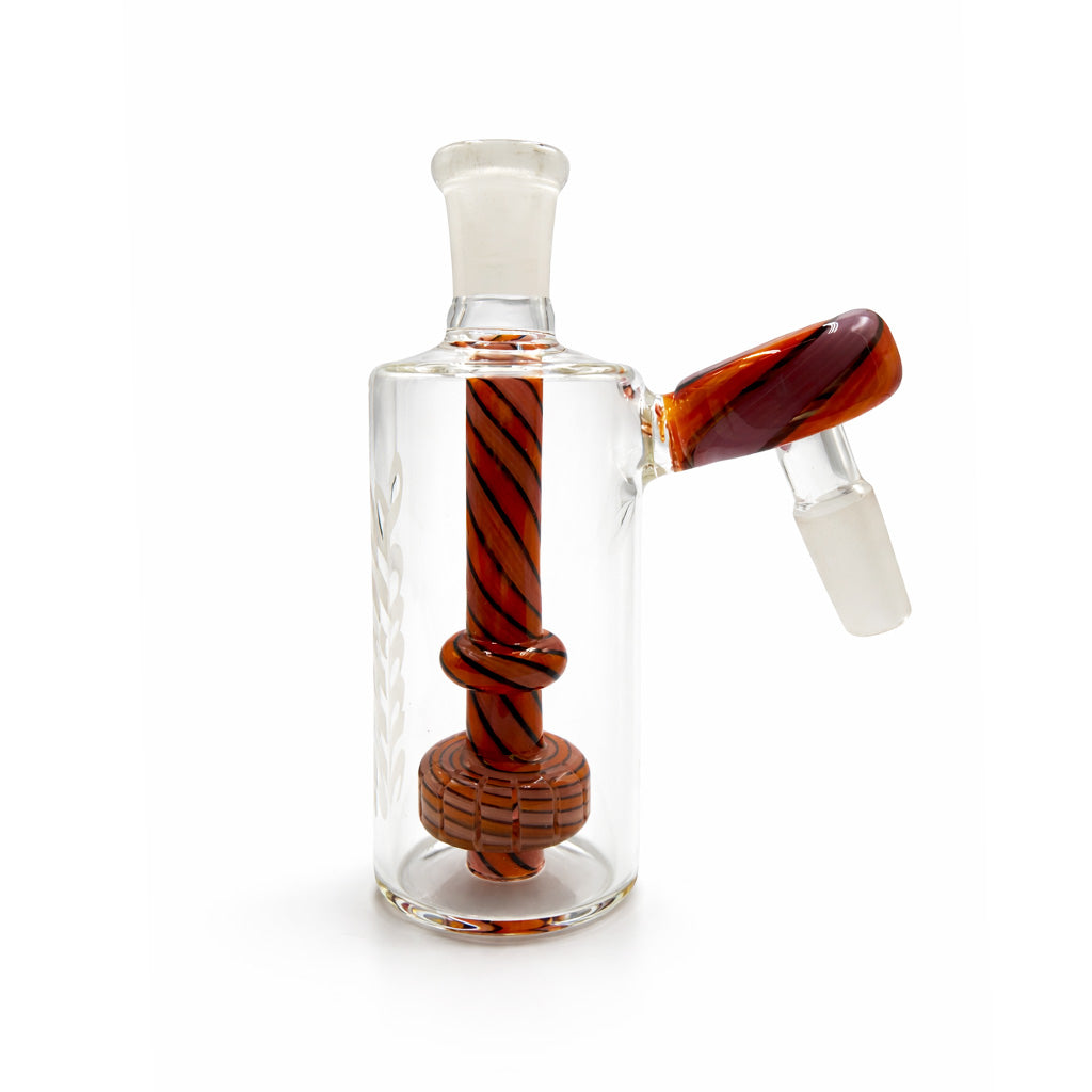 HITTN TWIST PERC ASH CATCHER MULTIPLE COLORS & ANGLES AVAILABLE