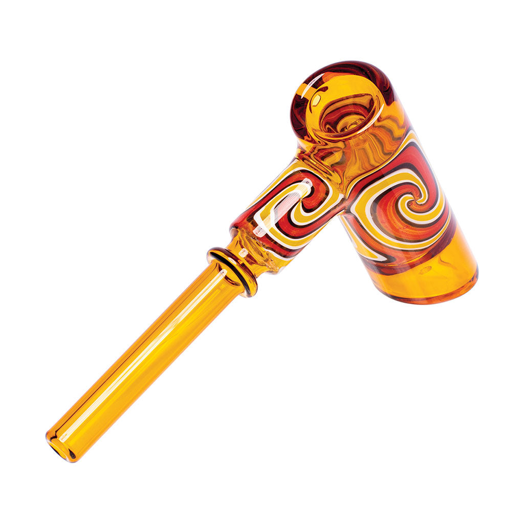Wig Wag Glass Hammer Bubbler - 3 Color Options