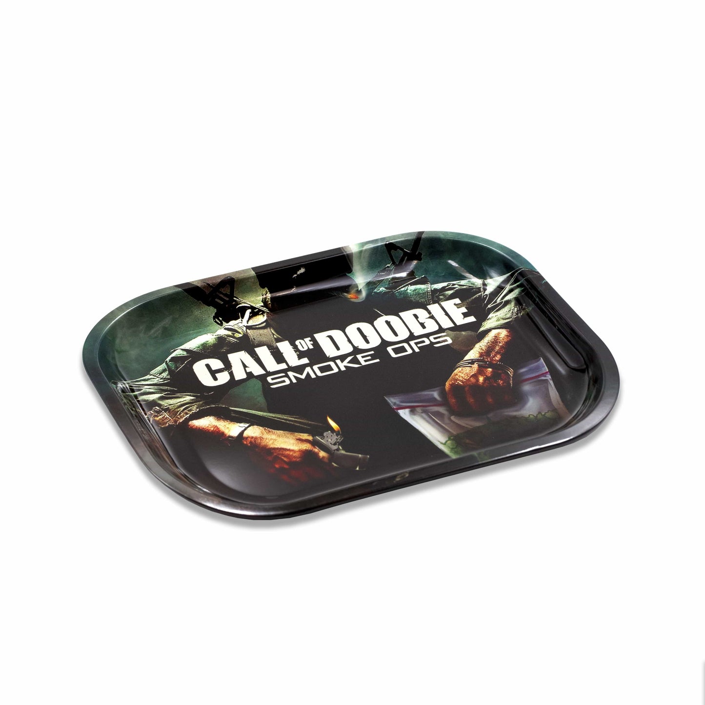 Call of Doobie Metal Rollin' Tray 2 Size Options