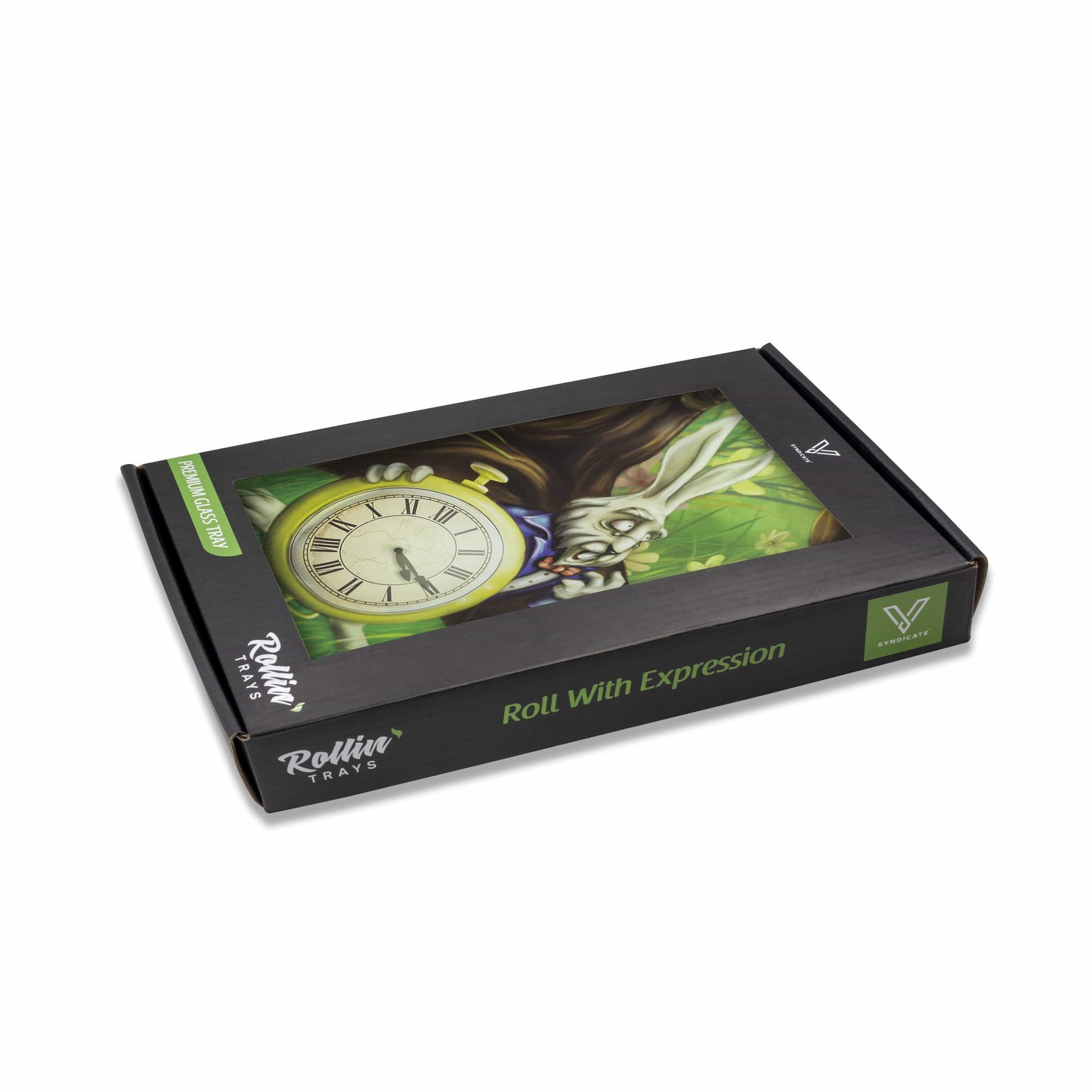 White Rabbit Glass Tray 2 Size Options