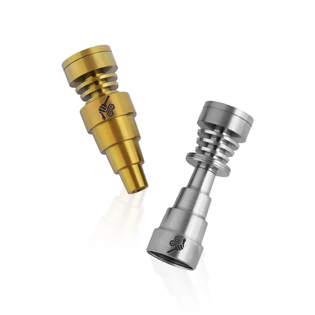 TITANIUM 6 IN 1 SKILLET DAB NAIL 2 Color Options