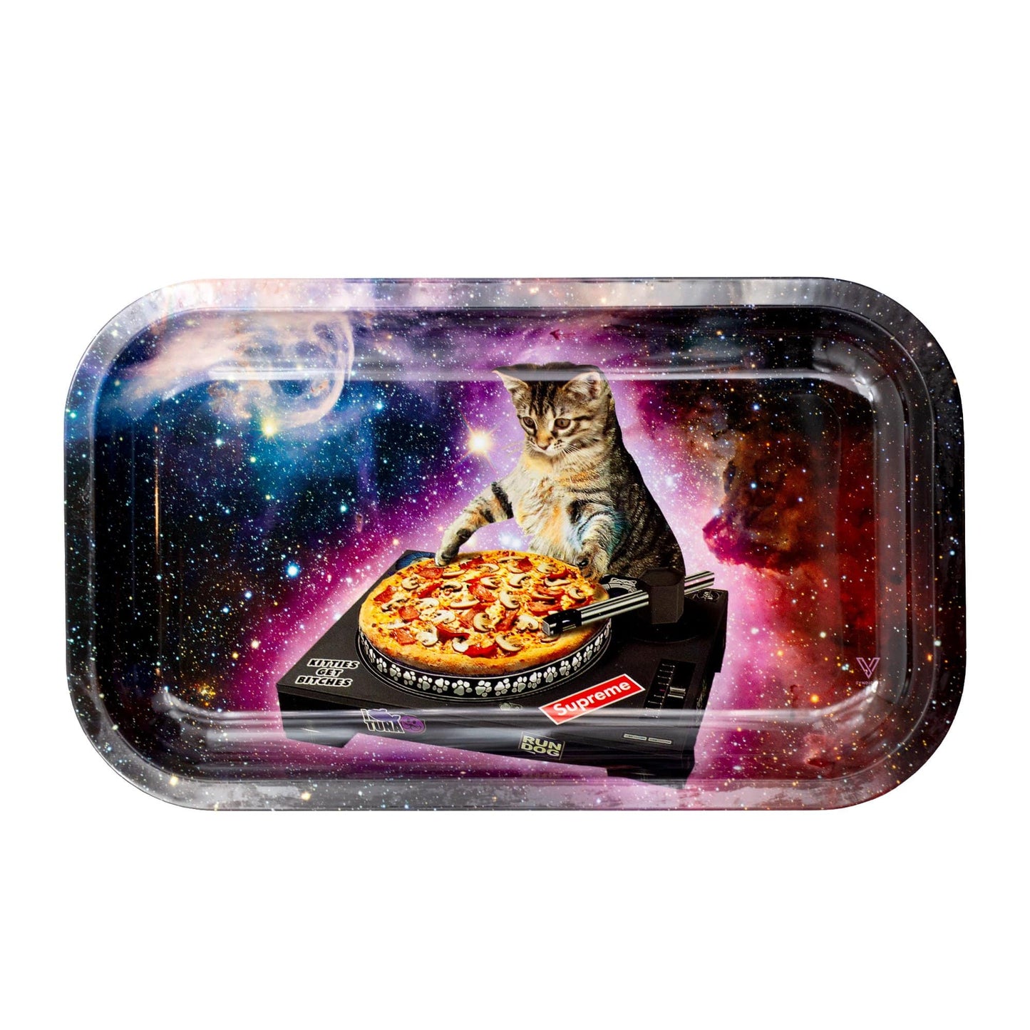 Pussy Vinyl Metal Rollin' Tray 2 Size Options