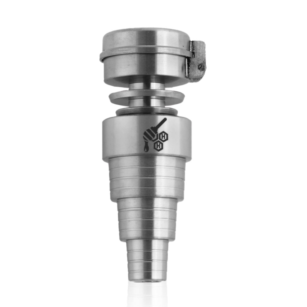TITANIUM 6 IN 1 CARB CAP DAB NAIL 2 Color Options