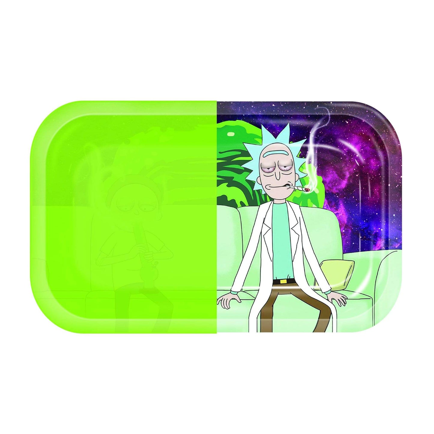 Rick And Morty Rollin' Tray 2 Size Options