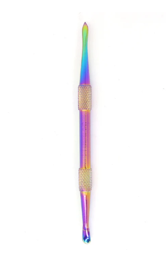 STAINLESS STEEL DABBERS SET WITH SILICONE & TIN