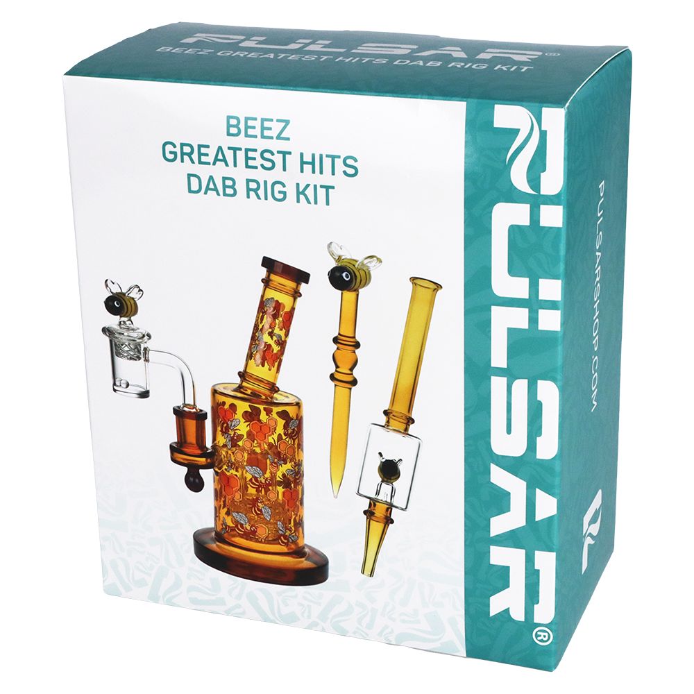 Pulsar Greatest Hits Series Glow Dab Rig Kit / 8" / 14mm F