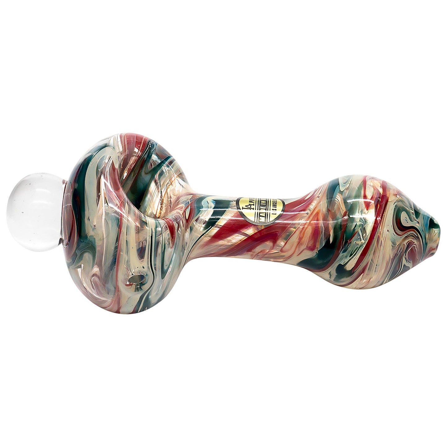 LA Pipes "Primordial Ooze" Glass Spoon Pipe 4 Color Options